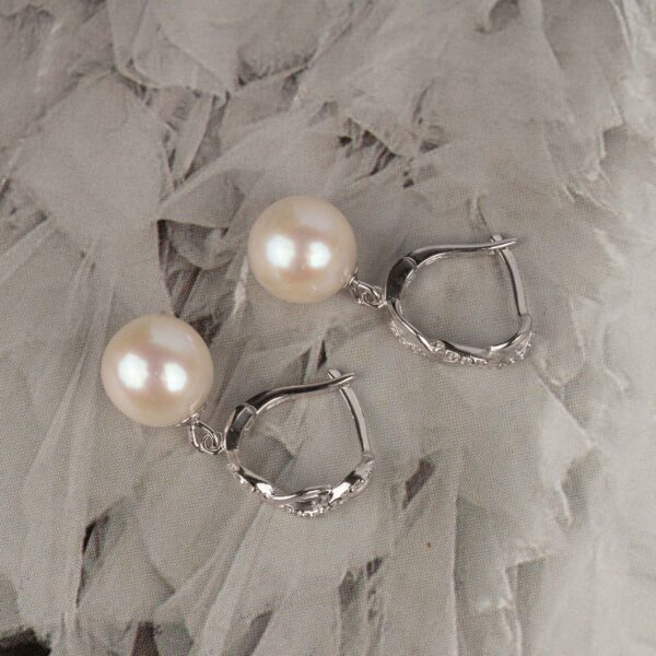 Bông Tai Ngọc Trai Vô Cực DE1048