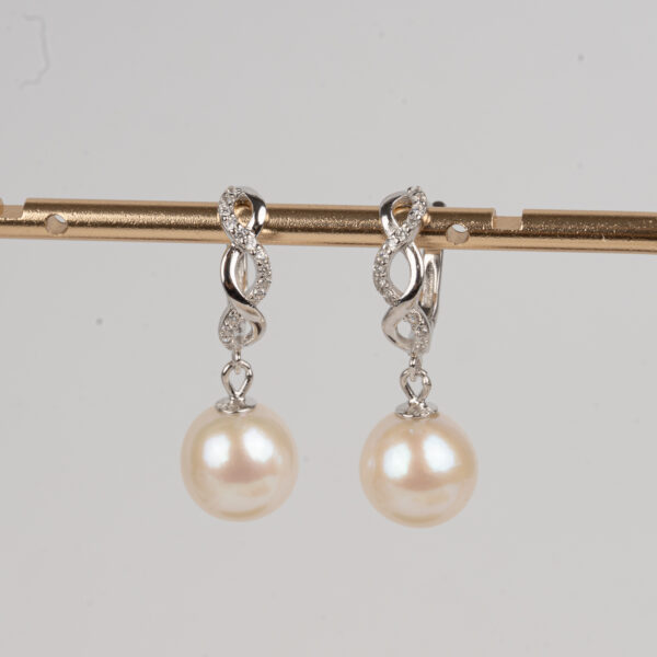 Bông Tai Ngọc Trai Vô Cực DE1048