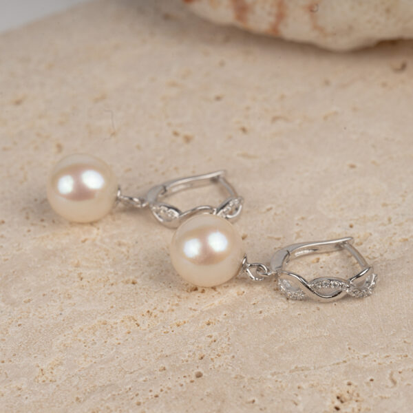 Bông Tai Ngọc Trai Vô Cực DE1048