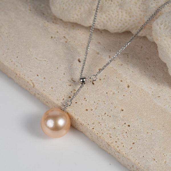 Dây Chuyền Ngọc Trai Hồng SP1057