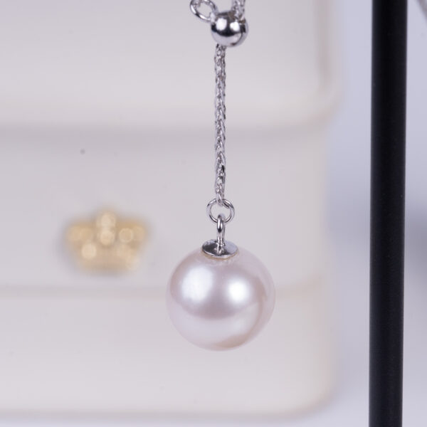 Dây Chuyền Ngọc Trai Trắng Hạt Đẹp SP1056