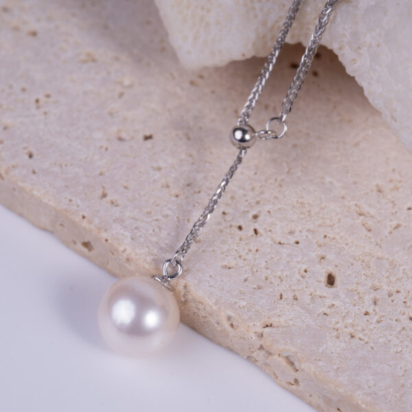 Dây Chuyền Ngọc Trai Trắng Hạt Đẹp SP1056