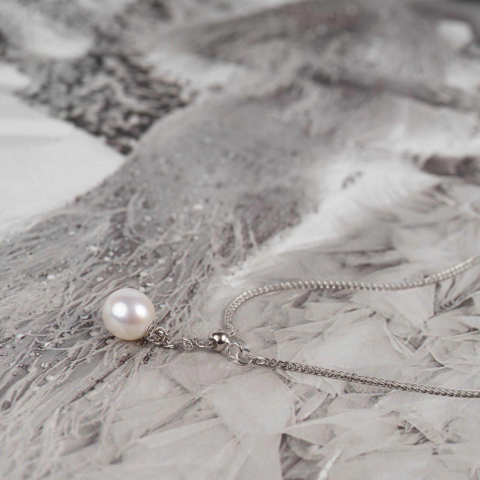 Dây Chuyền Ngọc Trai Trắng SP1058