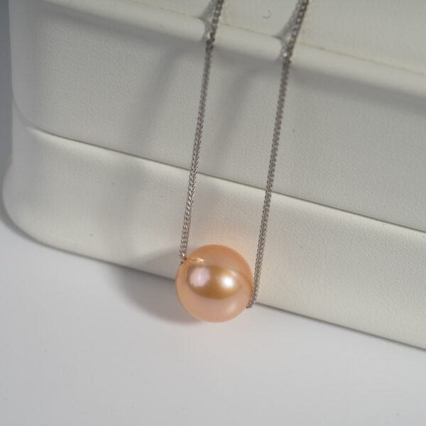 Dây Chuyền Ngọc Trai Xuyên Hạt Hồng SP1060