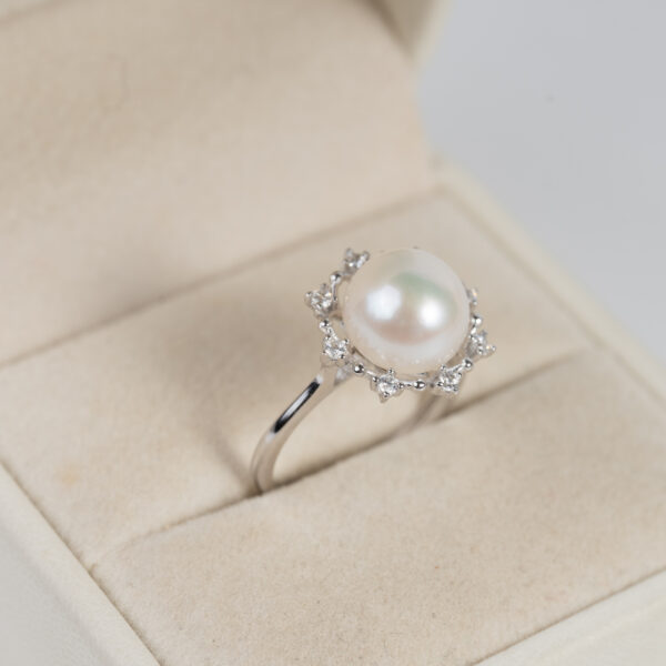 Nhẫn Ngọc Trai SR1058