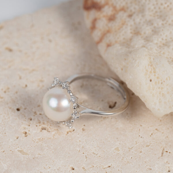 Nhẫn Ngọc Trai SR1058