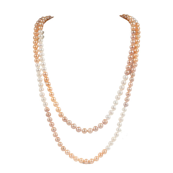 Vòng Ngọc Trai Dài Pha Mầu NE1096