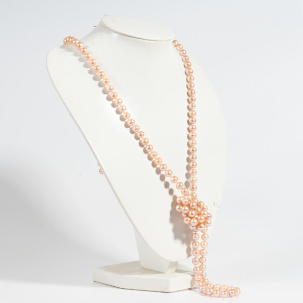 Vòng Ngọc Trai Dài Tím NE1097