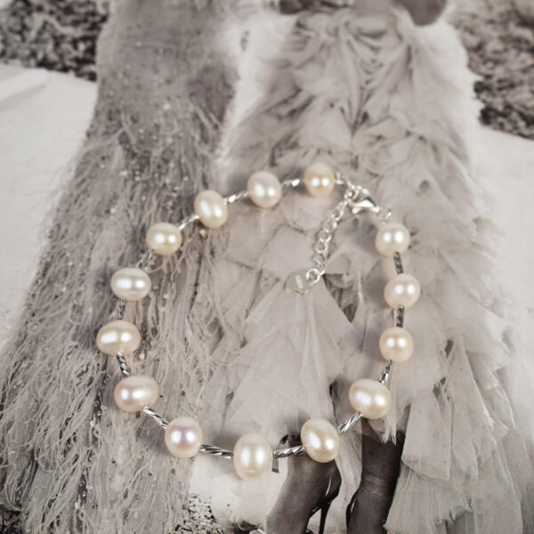 Vòng Tay Ngọc Trai Cách Hạt BC1055