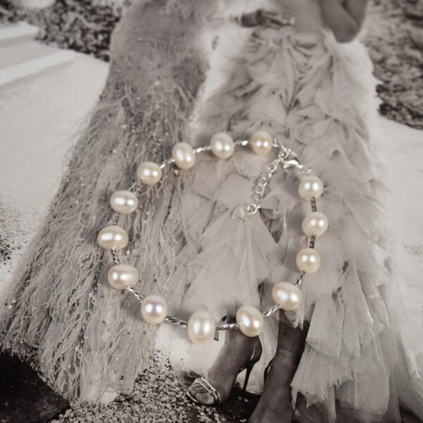 Vòng Tay Ngọc Trai Cách Hạt BC1055