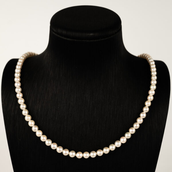 Akoya Pearl Necklace, Petite 4.5–5mm – NE1166 - Image 7